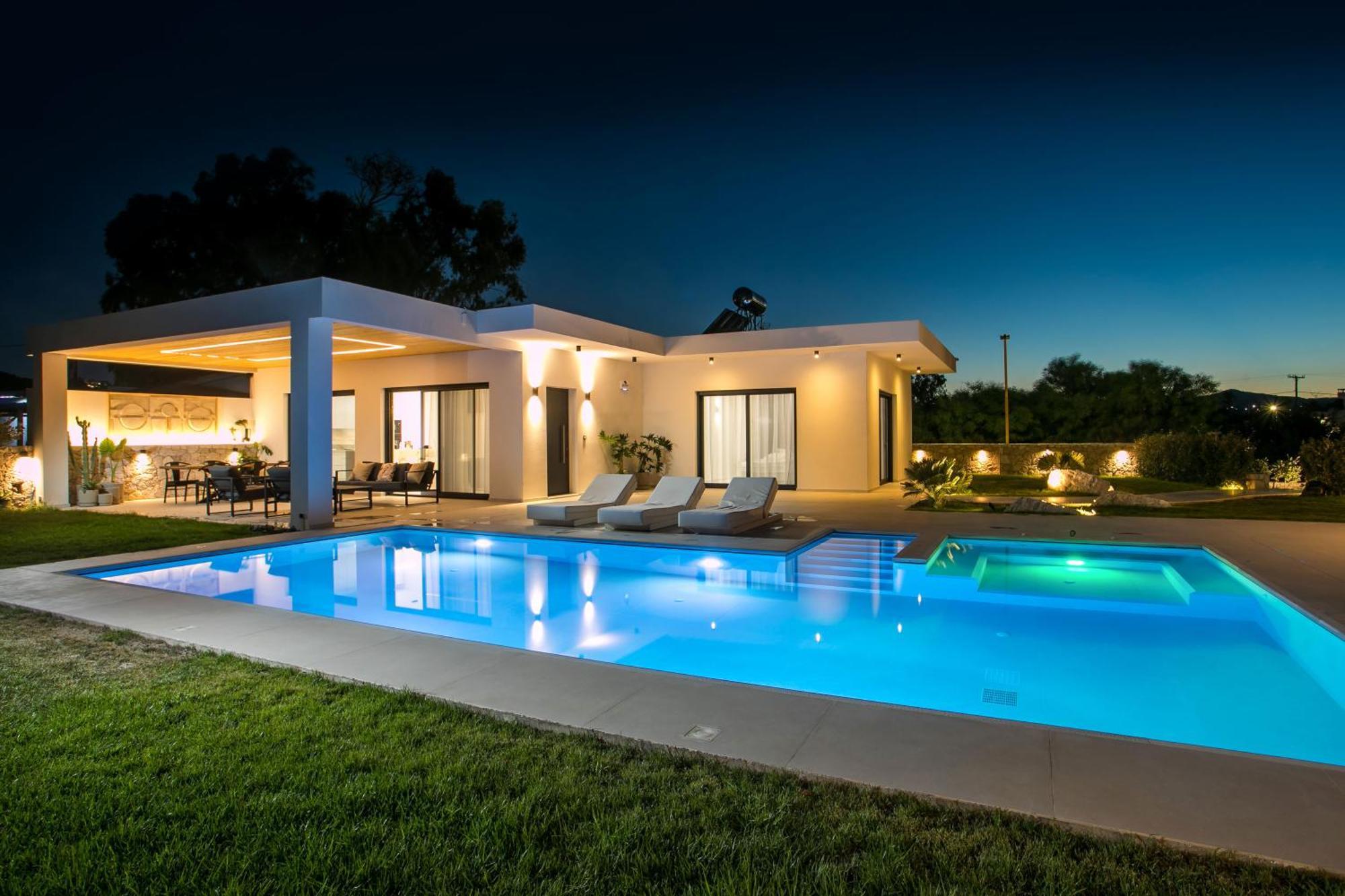 Ocean Pearl Sea View Villa Faliraki Eksteriør billede