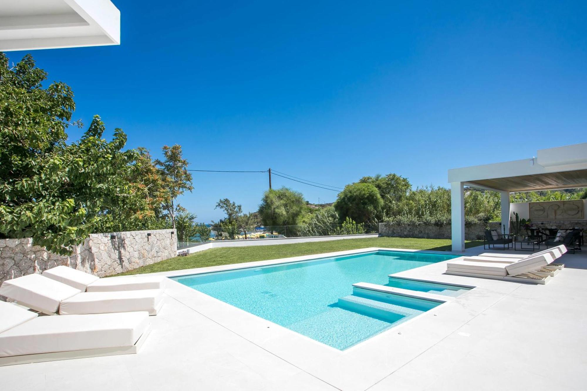 Ocean Pearl Sea View Villa Faliraki Eksteriør billede