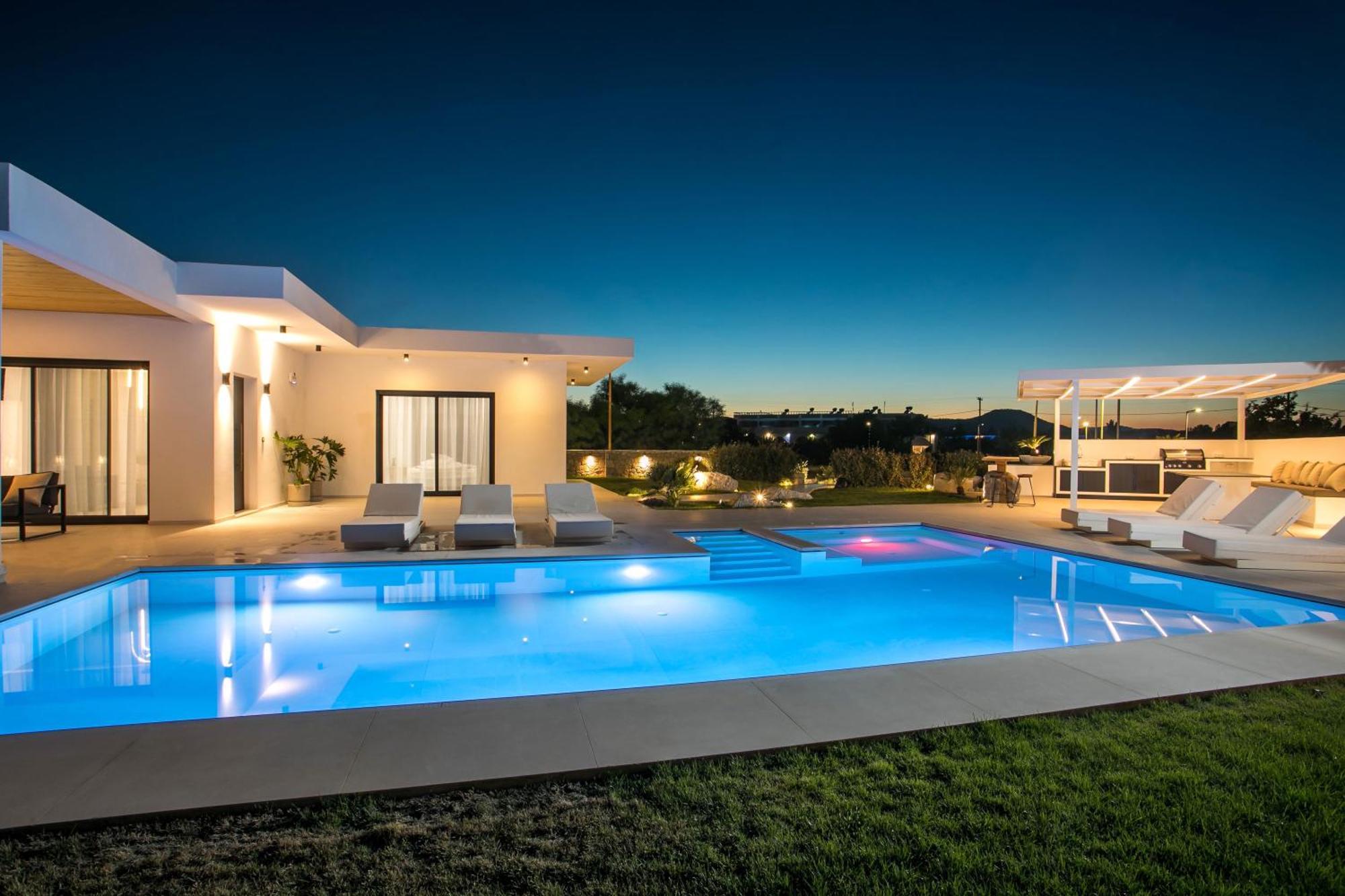 Ocean Pearl Sea View Villa Faliraki Eksteriør billede