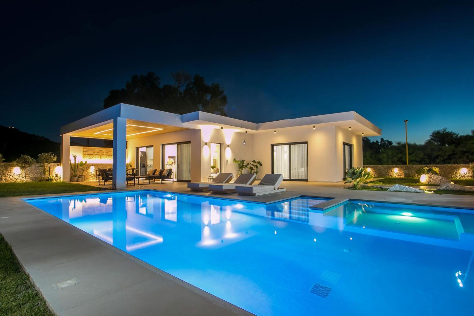 Ocean Pearl Sea View Villa Faliraki Eksteriør billede